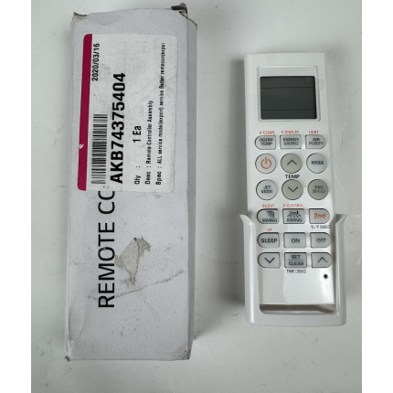 TELECOMMANDE IR LG Réf:AKB74375404