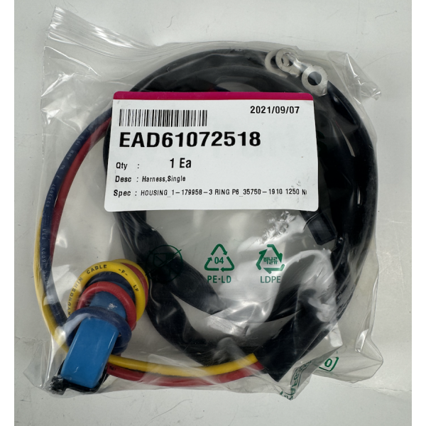 CABLE DE COMPRESSEUR LG Réf: EAD61072518